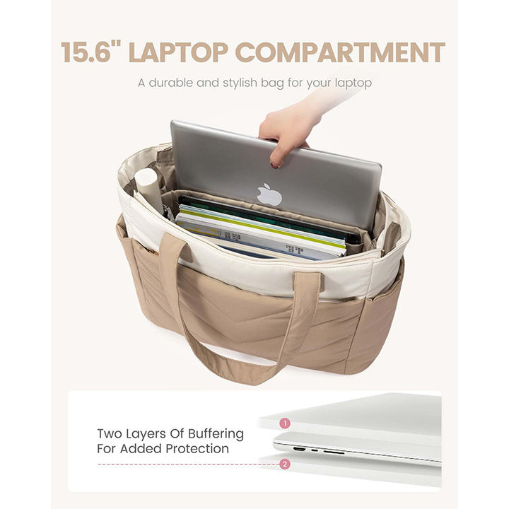 Multifunctional everyday bag with detachable cosmetic bag Bowlift