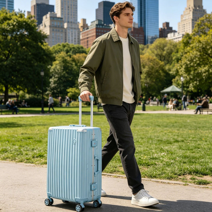 Unisex Modern Hard Shell Travel Trolley Bowlift