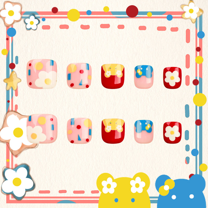 Artificial Nail Art with Panda Designs Bowlift