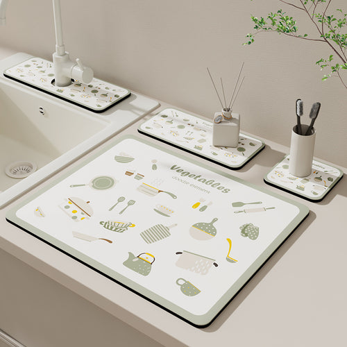 Creative Kitchen Sink Mat Bowlift