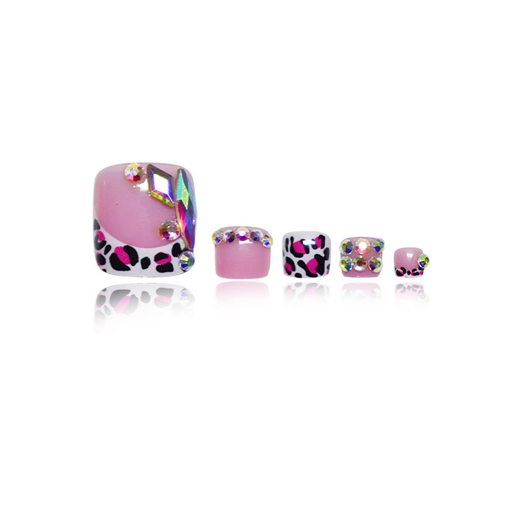 Fashionable Press-On Nail Set Bowlift