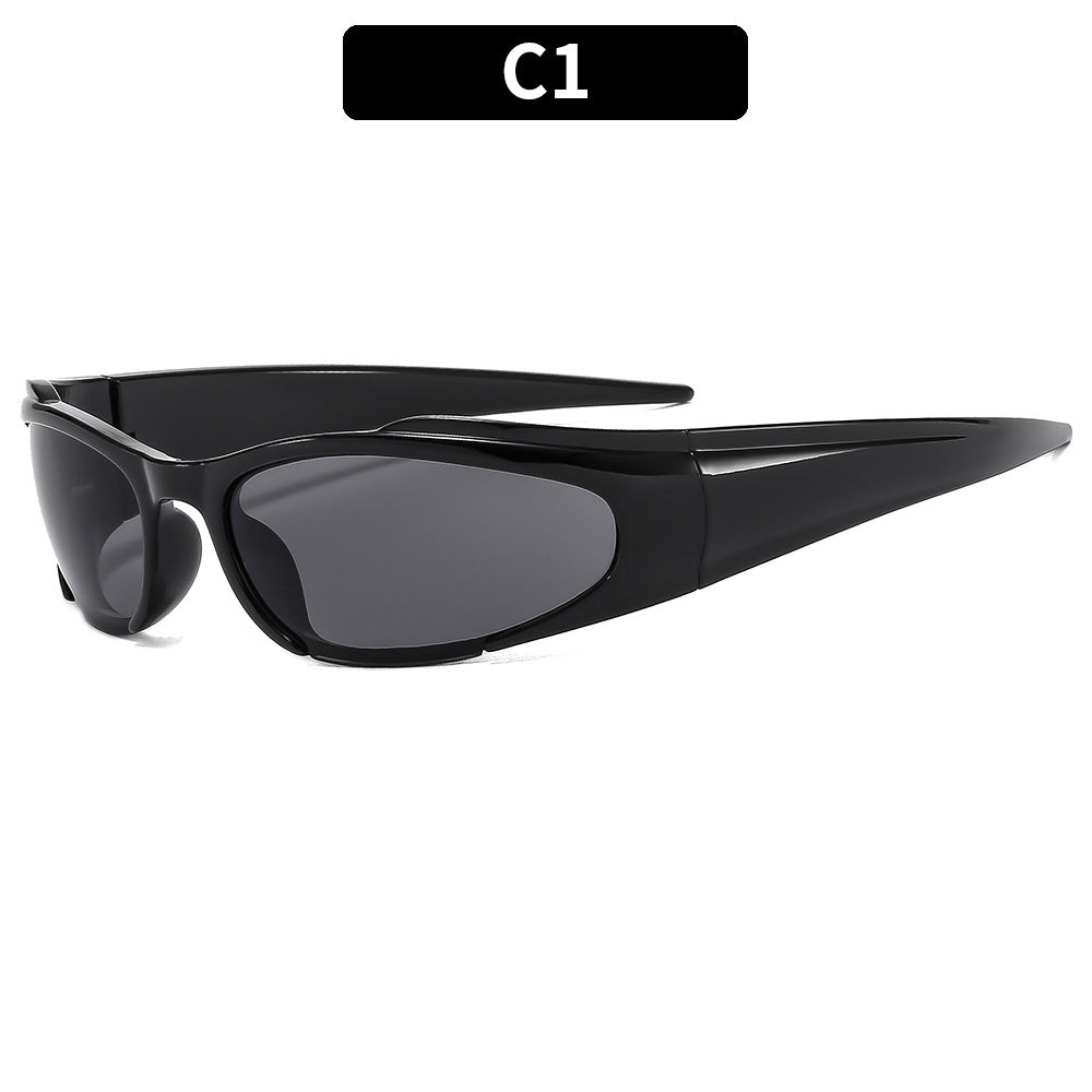 Sporty Wraparound Sunglasses