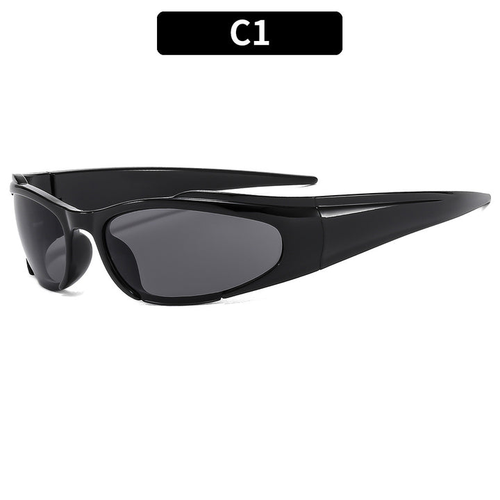 Sporty Wraparound Sunglasses