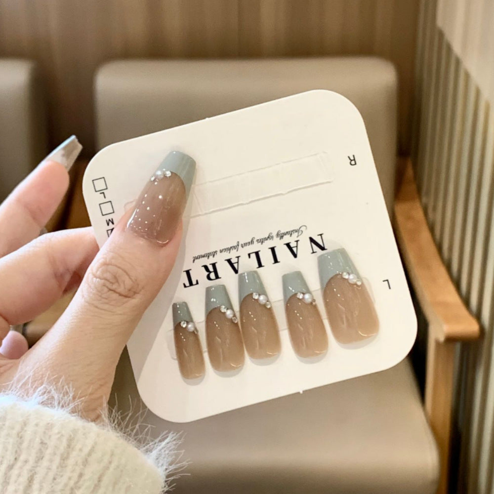 Decorative Character-Themed Press-On Nails with 3D Elements Bowlift