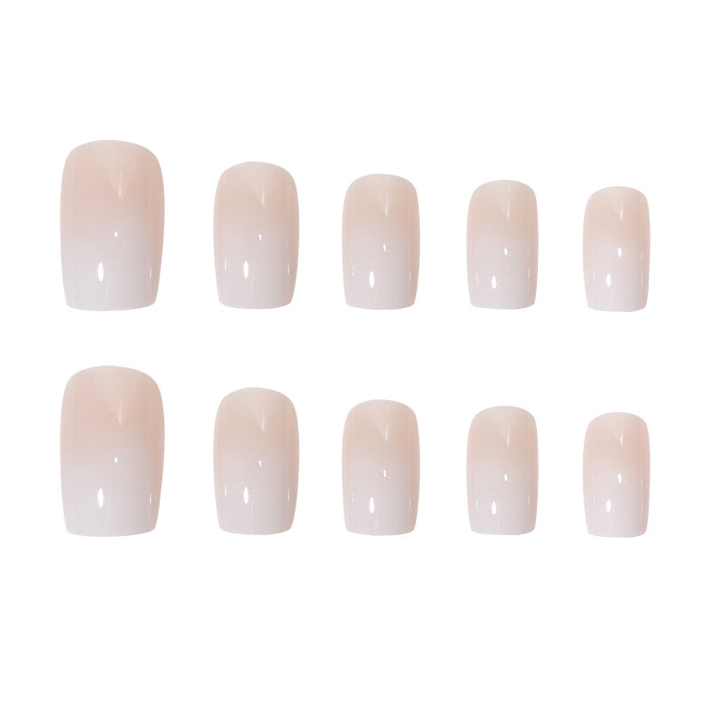 Elegant Acrylic Glossy Press-On Nails Bowlift