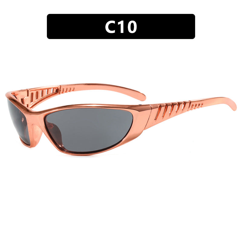 Women’s sporty sunglasses with aerodynamic design and polarized lenses Bowlift