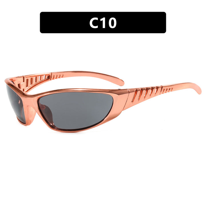 Women’s sporty sunglasses with aerodynamic design and polarized lenses Bowlift