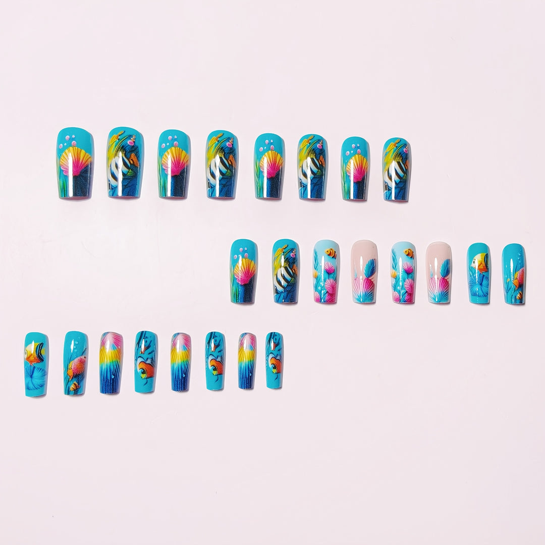 Creative Underwater Nail Design Set Bowlift