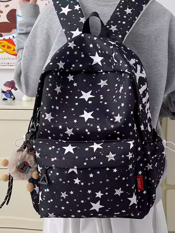 Starry-Themed School Backpack