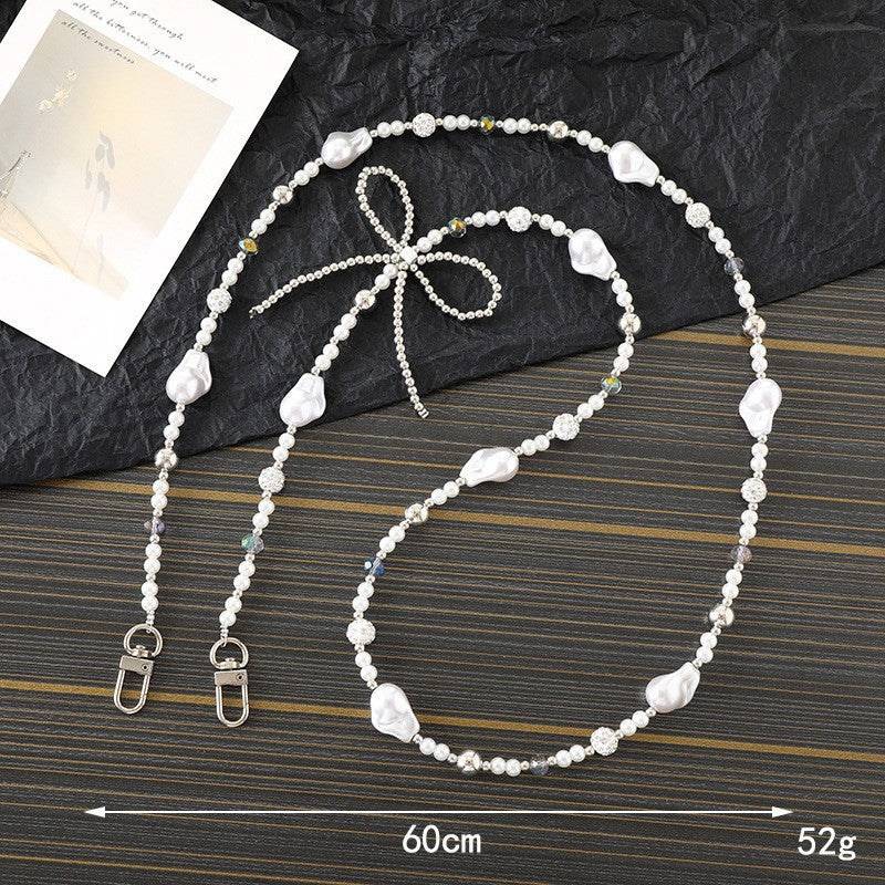 Elegant Mixed Material Necklace Bowlift