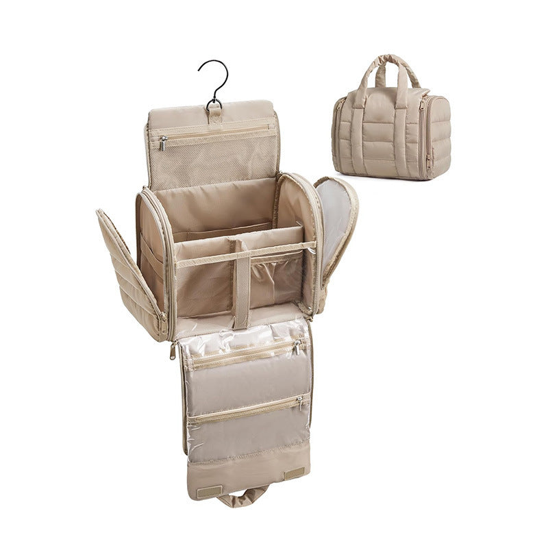 Cosmetic organizer with removable hanging system Bowlift