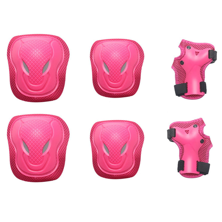 Impact-Resistant Skate Protective Pad Set Knee Elbow Wrist Bowlift