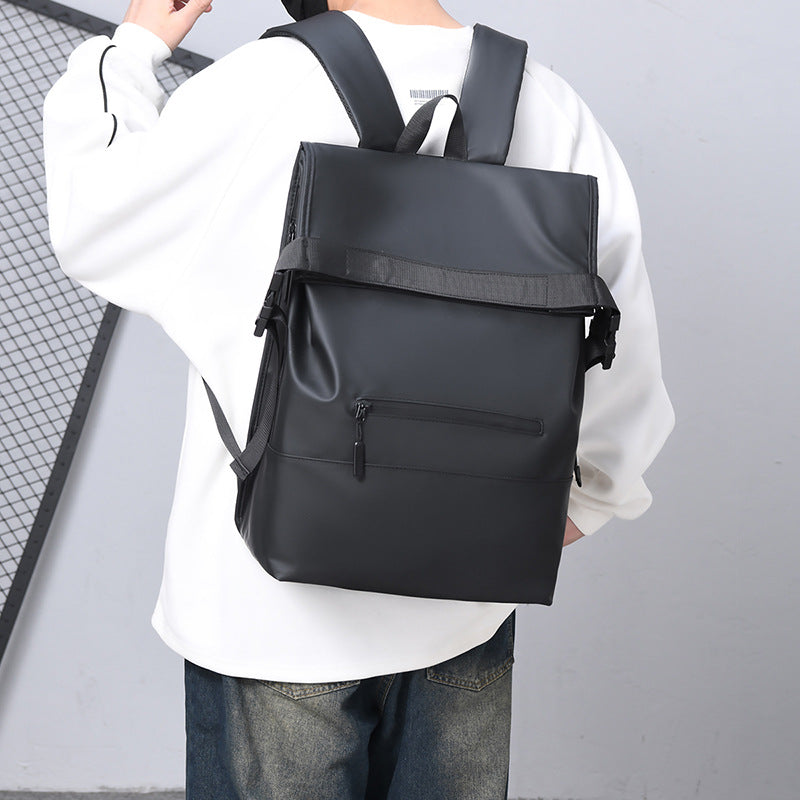 Waterproof Multi-Functional Rolltop Backpack Bowlift