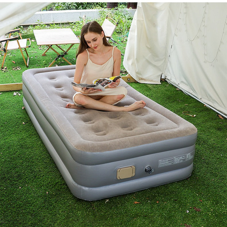 Ladies Automatic Inflatable Air Bed with Integrated Pump Bowlift