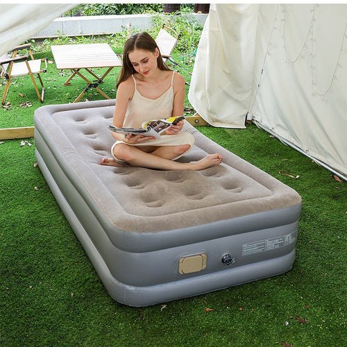 Ladies Automatic Inflatable Air Bed with Integrated Pump Bowlift