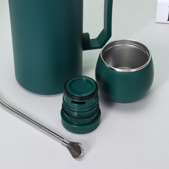 Women's high-quality insulated jug with integrated tea sieve Bowlift