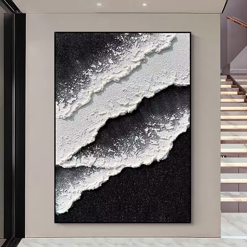 Abstract Ocean-Inspired Wall Art