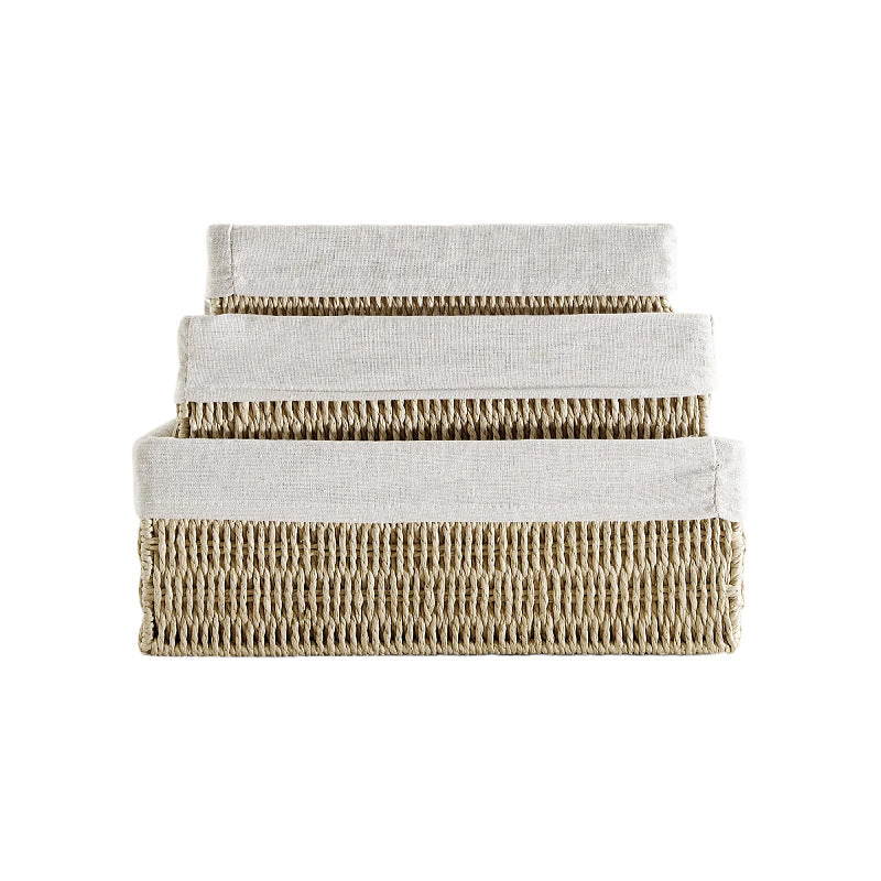 Natural Woven Storage Tray Bowlift