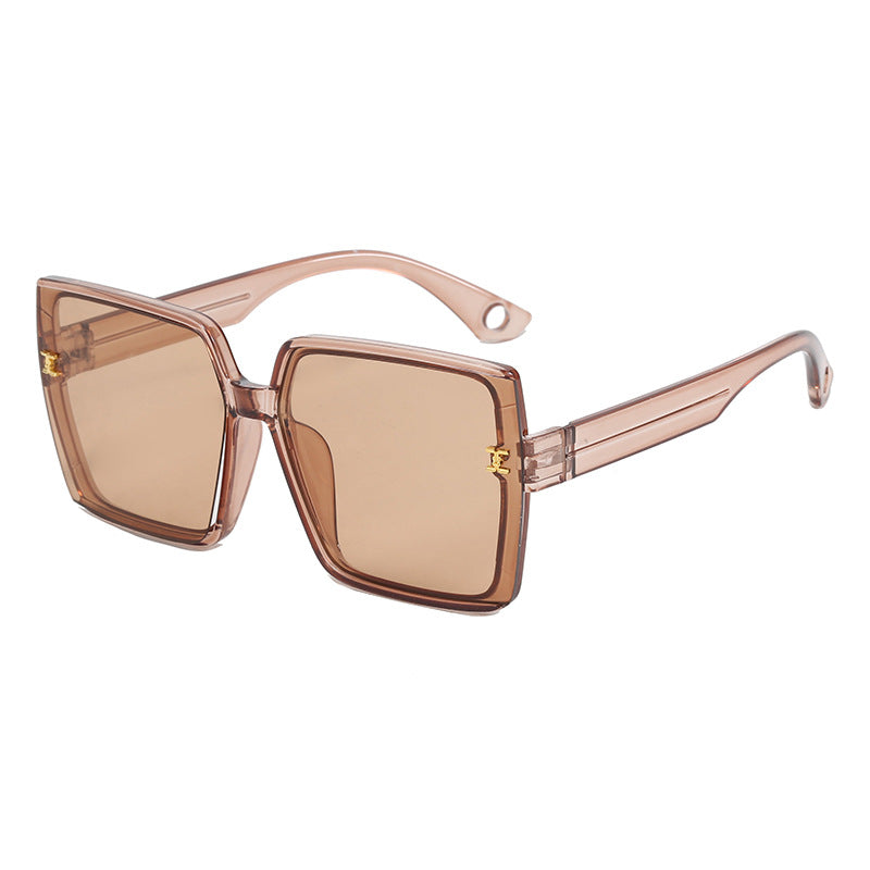 Women's fashion square sunglasses with luxurious frame Bowlift