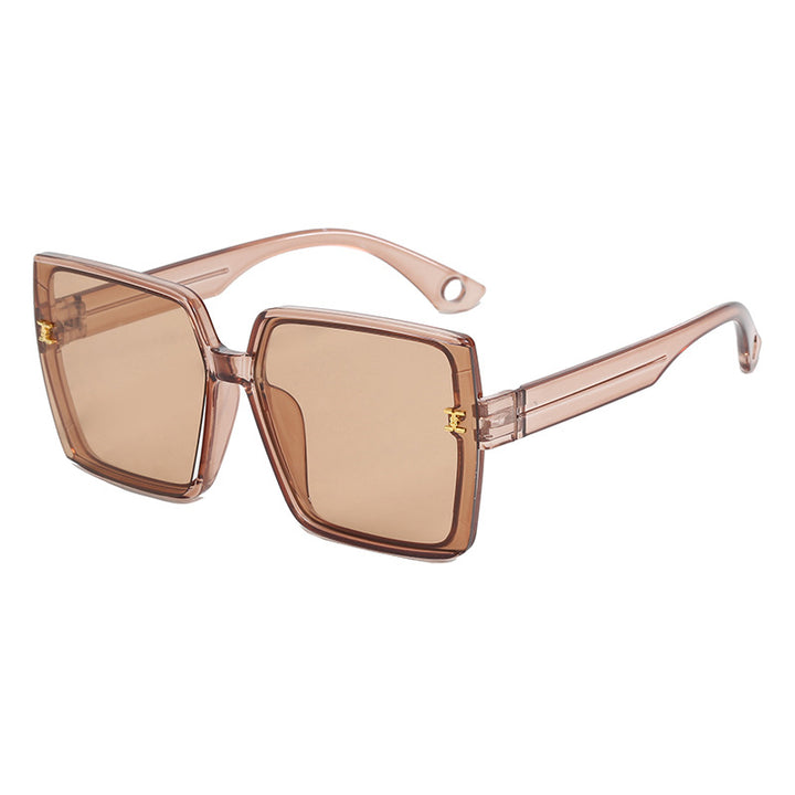 Women's fashion square sunglasses with luxurious frame Bowlift