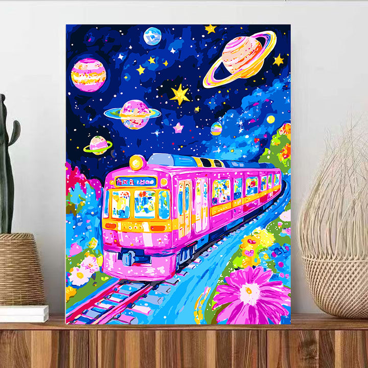 Fantasy Landscape Canvas Art Print Bowlift
