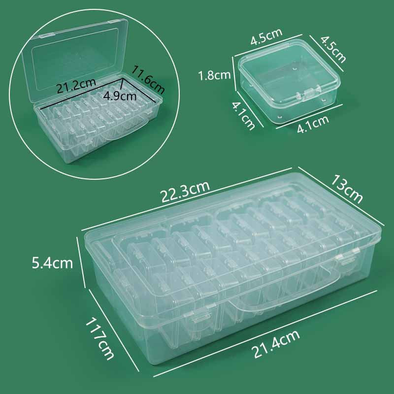 Multi-Division Craft Organizer Box Bowlift