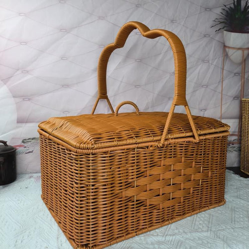 Woven Storage Basket Bowlift
