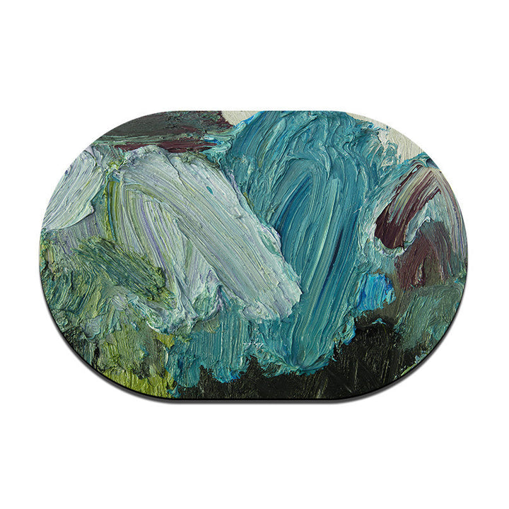 Artistic Abstract Decorative Area Mat