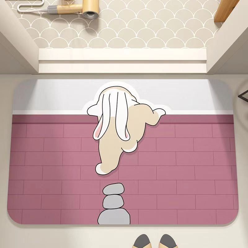 Cute Animal-Themed Floor Mat