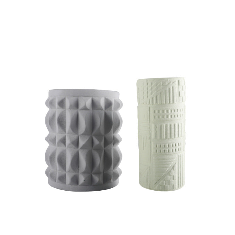 Textured Decorative Ceramic Vase