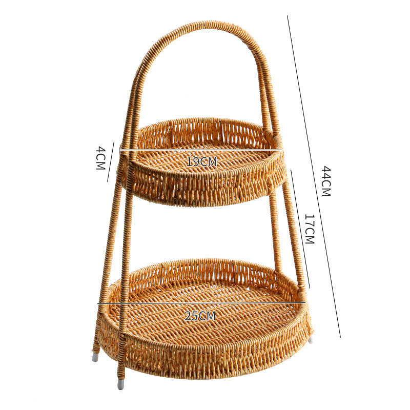 Decorative Wicker Bowlift