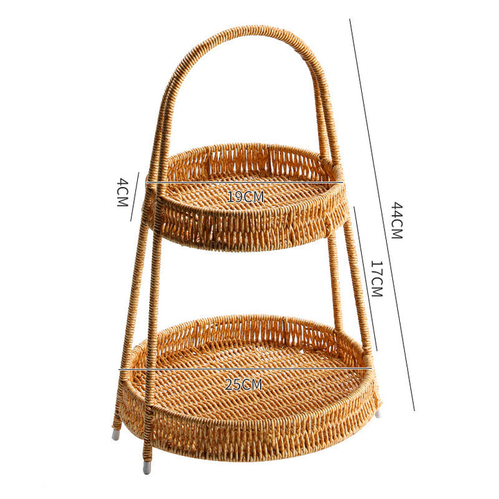 Decorative Wicker Bowlift