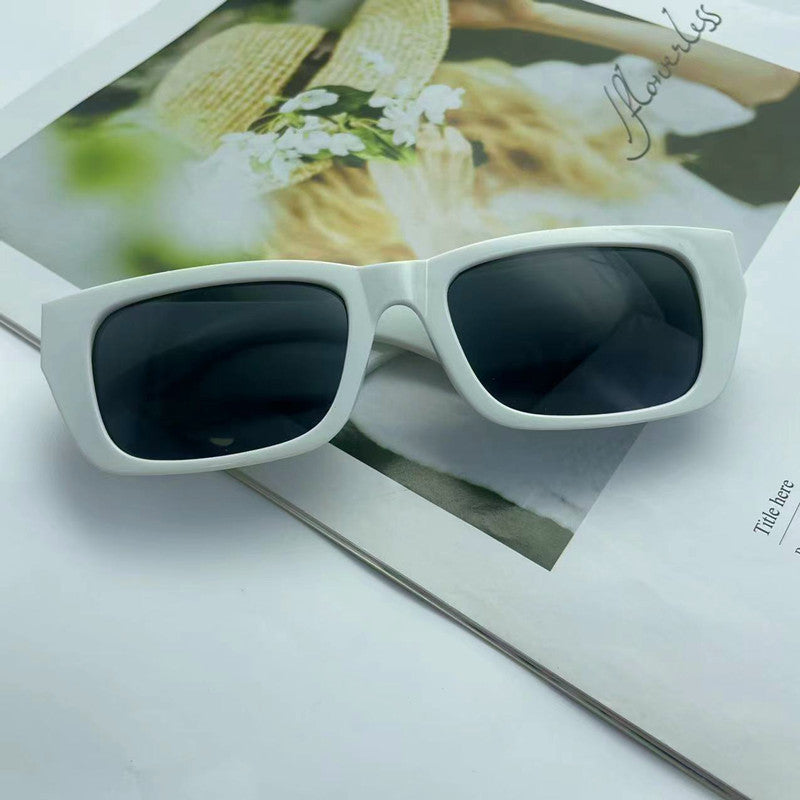 Stylish Oversized Shield Sunglasses Bowlift