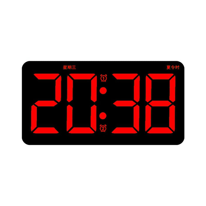Digital LED Alarm Clock with Large Display Bowlift