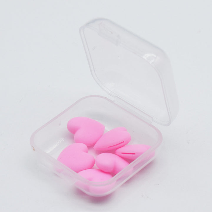 Heart-Shaped Silicone Keychain Holders Bowlift