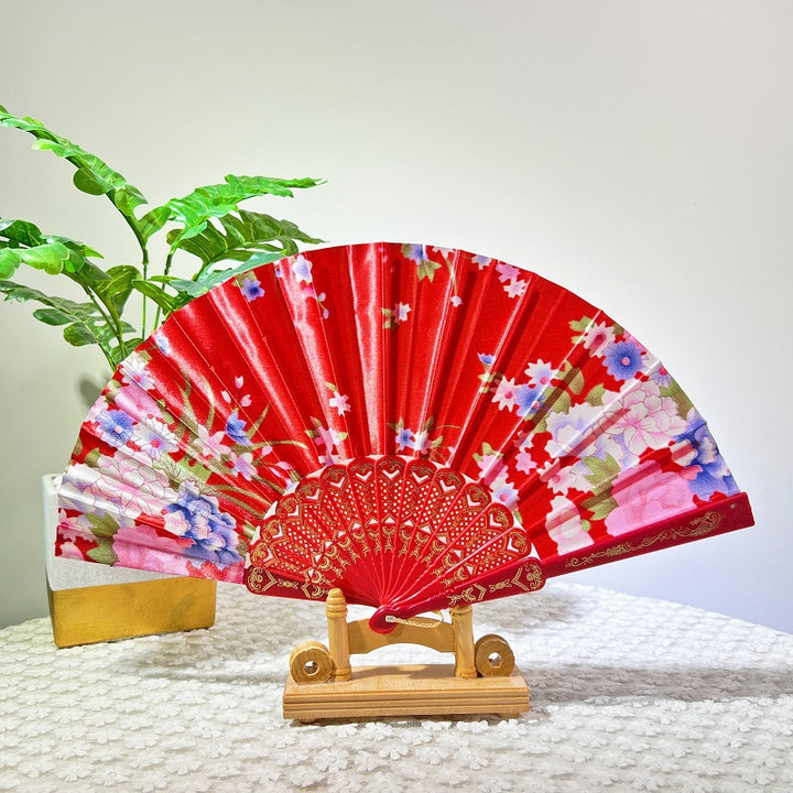 Ladies Folding Fan Bowlift
