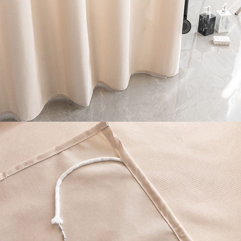 Premium Fabric Shower Curtain Bowlift