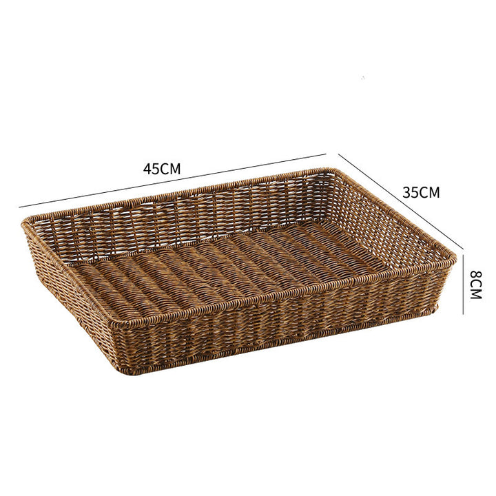 Natural Woven Storage Tray Bowlift