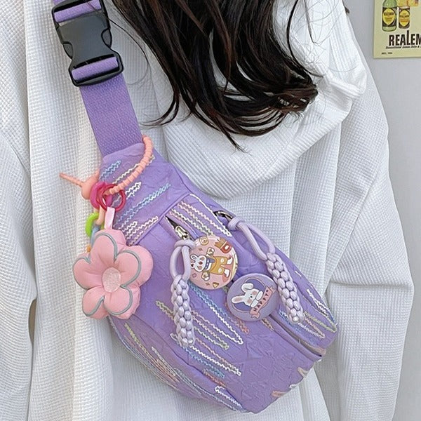 Fashionable waist bag with adjustable strap Bowlift