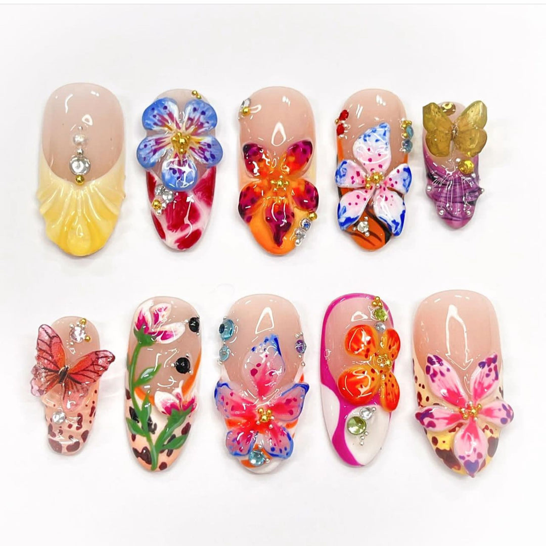 Artificial Nail Art Set Bowlift