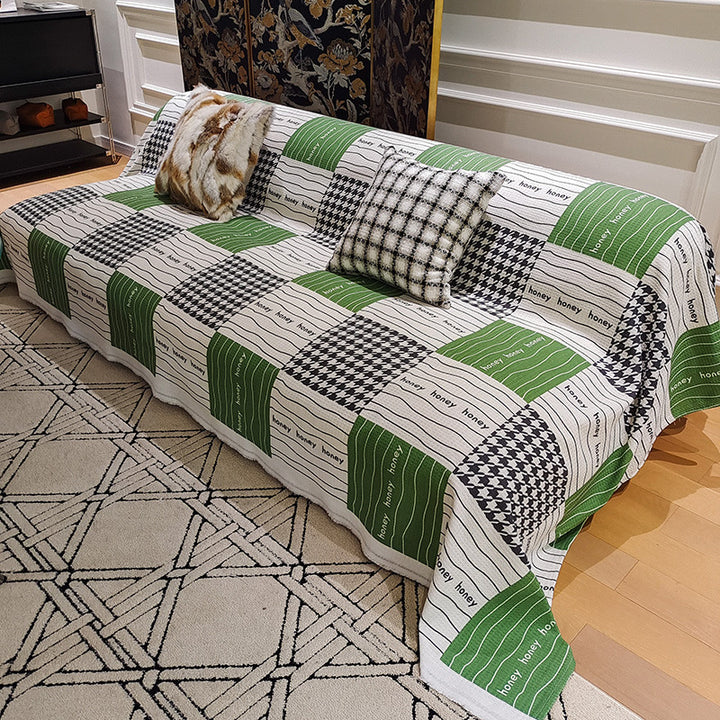 Cozy Contemporary Sofa Throw Blanket