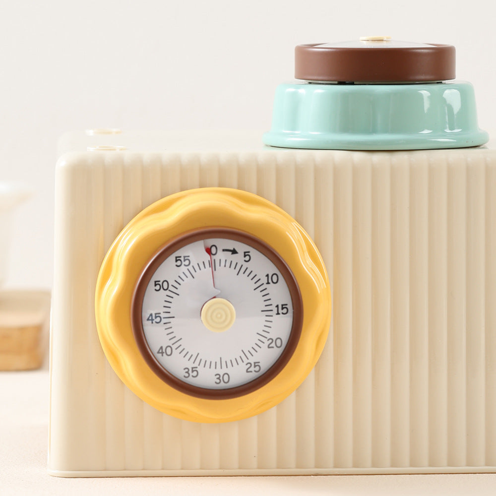 Kitchen Clock in Retro Design Bowlift