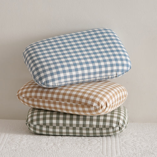 Comfort Pillow with Checked Design Bowlift