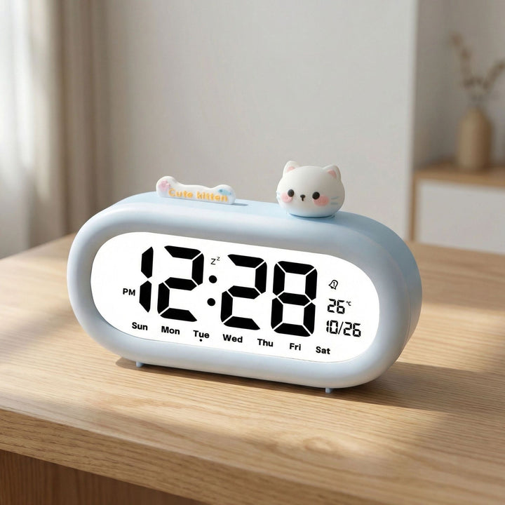 Digital alarm clock with panda design Bowlift