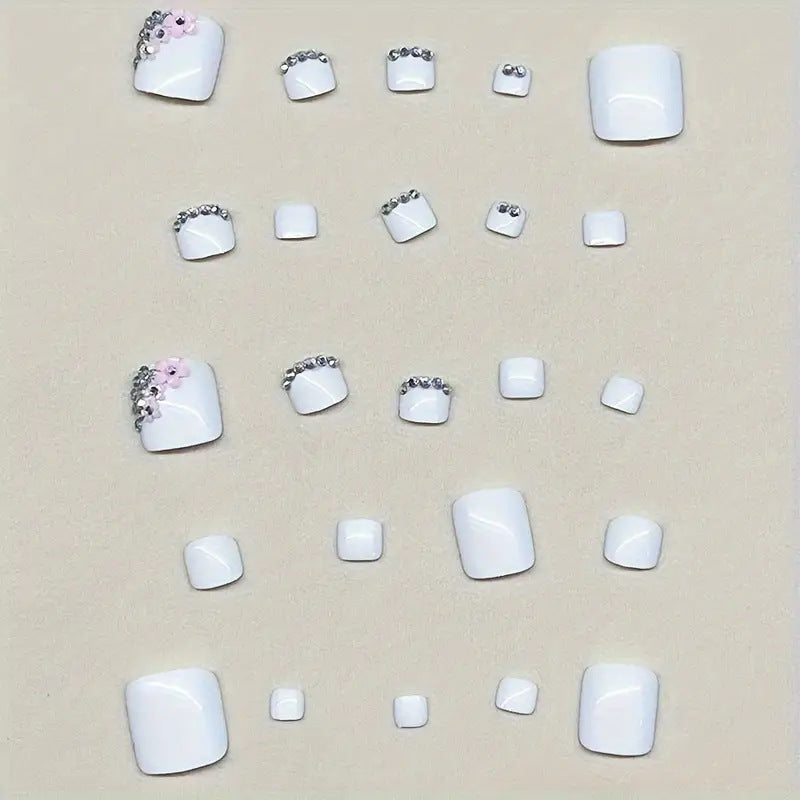 Decorative Pedicure Nail Art Set Bowlift