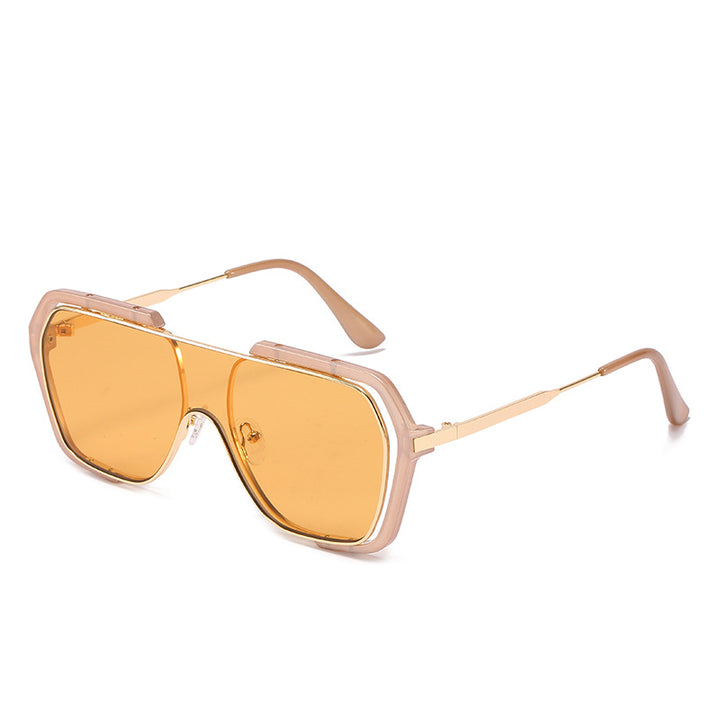 Statement Oversized Angular Sunglasses Bowlift