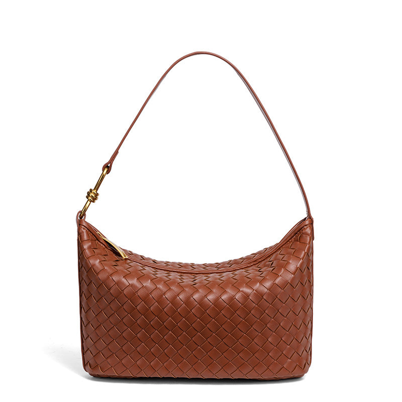 Textured Braided Handbag Bowlift