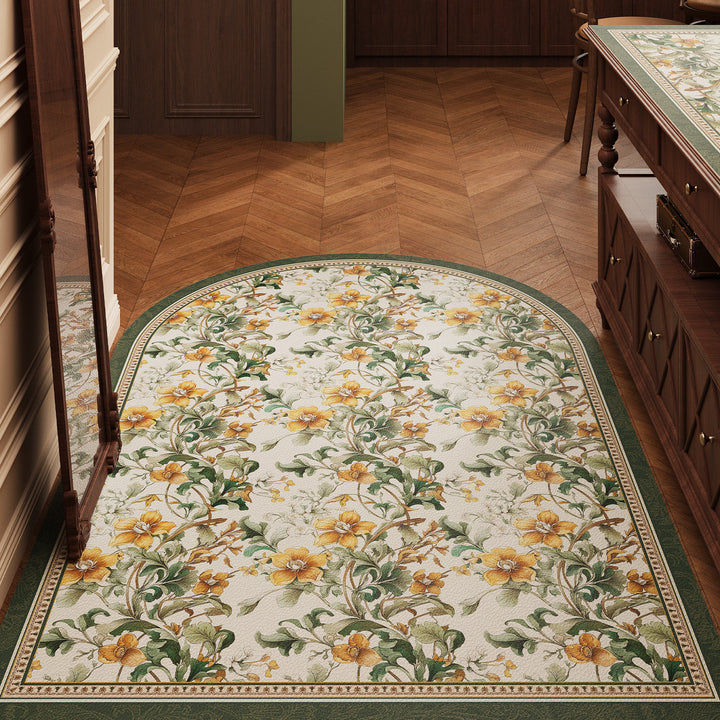 Decorative Floral Area Runner