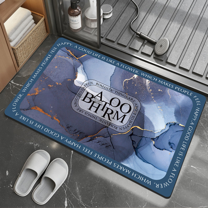 Decorative Bath Mat Bowlift