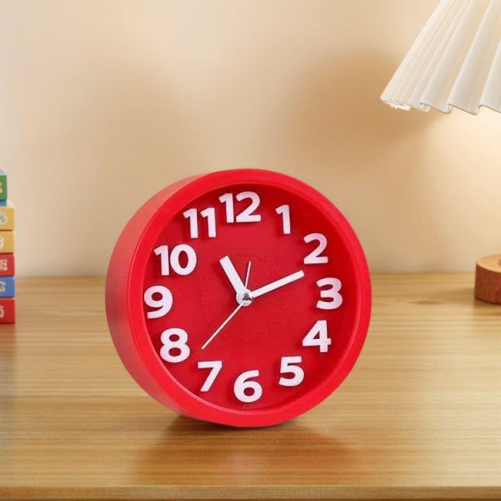 Elegant Table Clock in Modern Minimalism Design Bowlift
